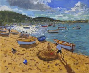 Große Sandburg, Teignmouth, 2013